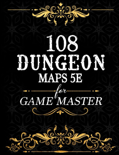 108 Dungeon Maps 5e for Game Master : DnD Maps Grid for Tabletop Fantasy TTRPG Role-Playing RPG Games: DnD RPG Maps for Game Master by Red Fox, Ancient