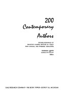 200 Contemporary Authors by Barbara Harte (ed)