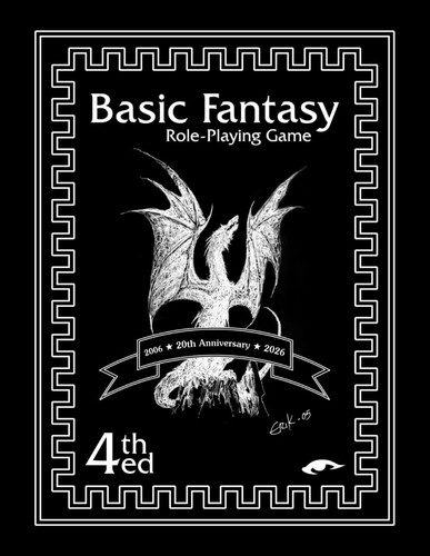 20th Anniversary Basic Fantasy RPG Core Rules 4thEd by Gonnerman, Chris