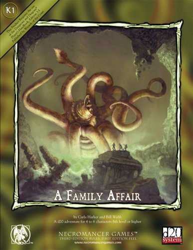 A Family Affair (Dungeons & Dragons d20 3.5 Fantasy Roleplaying Supplement) by Carla Harker