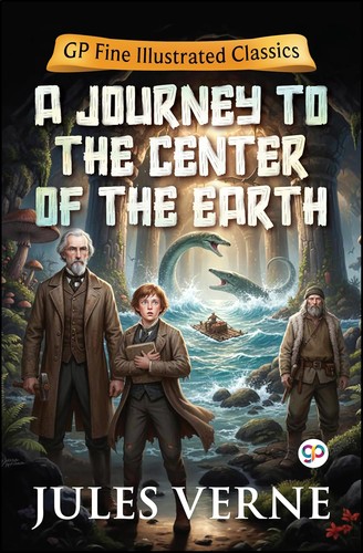 A Journey to the Center of the Earth (GP Fine Illustrated Classics | 50+ Highly Detailed Illustrations) by Jules Verne