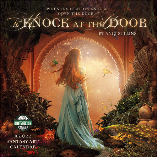 A Knock at the Door 2022 Fantasy Art Wall Calendar by Angi Sullins