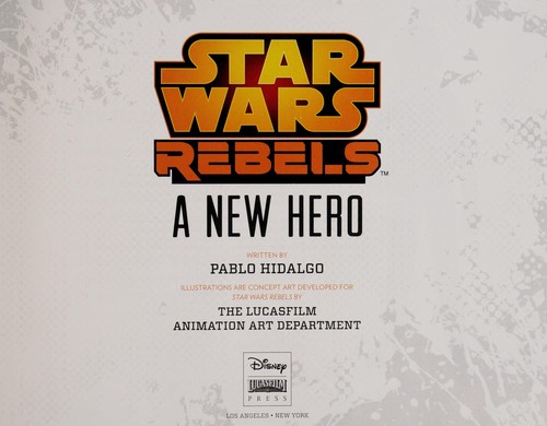 A new hero by Pablo Hidalgo