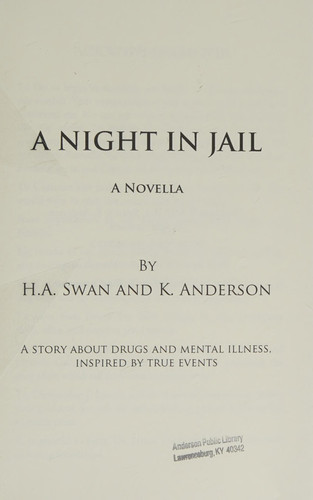 A Night in Jail A Novella by H. A. Swan