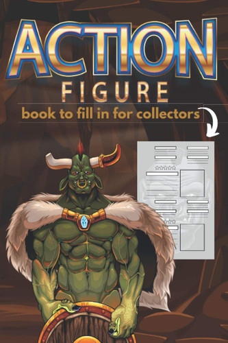 Action figure: Book to fill in for colletors, gift for high fantasy board player by Takinama, Laurent