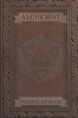 Alchemist Formulae Book: DnD, Pathfinder, fantasy style roleplay game spell lists. 140 pages by Tierney, G B