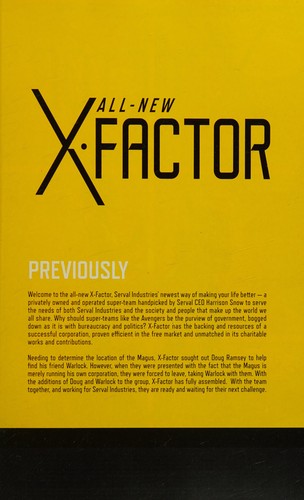 All-new x-factor by Peter David