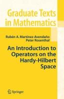An introduction to operators on the Hardy-Hilbert space by Rubén A. Martínez-Avendaño