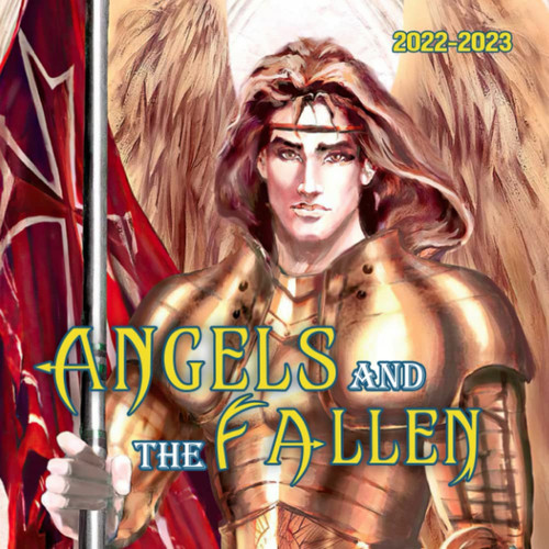 Angels And The Fallen 2022 Calendar: Fantasy Artwork by Ruƚh Thompsσn Squared Mini Planner Jan 2022 to Dec 2022 | Pictures Christmas Gift Idea For Art Lovers Kalendar calendario calendrie by Walton., Lennon