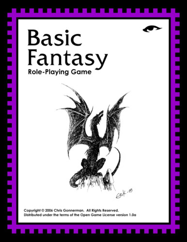 Basic Fantasy RPG Core Rules 1E: Collector's Edition by Gonnerman, Chris