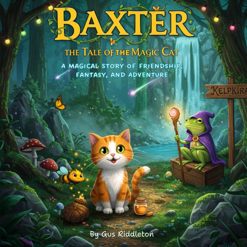 Baxter the Tale of the Magic Cat A Magical Story of Friendship, Fantasy, and Adventure by Gus Riddleton