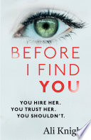 Before I Find You by Ali Knight