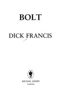 Bolt by Dick Francis