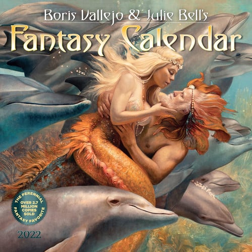 Boris Vallejo & Julie Bell's Fantasy Wall Calendar 2022 by . Workman Calendars