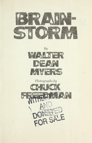 Brainstorm by Walter Dean Myers