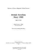 British Novelists Since 1960: A-G by Jay L. Halio