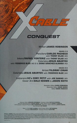 Cable by James Robinson