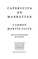 Caperucita en Manhattan by Carmen Martín Gaite