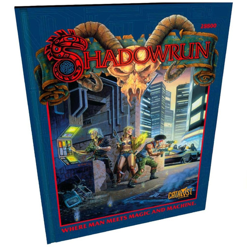 Catalyst Game Labs Shadowrun First Ed. 35th Anniversary – Classic RPG, Collector's Edition, Cyberpunk Fantasy, For Role-Playing Enthusiasts, Ages 14+ by Catalyst Game Labs