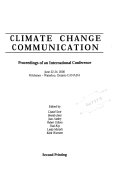 Climate Change Communication by Daniel James Scott