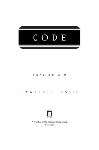 Code by Lawrence Lessig
