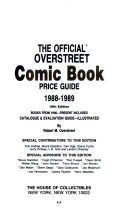 Comic Bks Overs 18 by Robert M. Overstreet