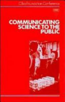 Communicating Science to the Public by David Evered