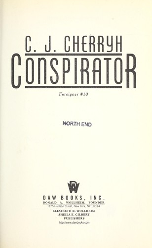 Conpirator by C. J. Cherryh