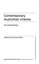 Contemporary Australian Cinema by Jonathan Rayner
