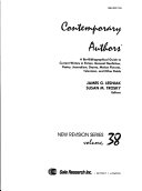 Contemporary Authors by James G. Lesniak