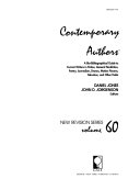 Contemporary Authors New Revision by John Jorgensen