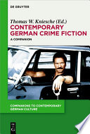 Contemporary German Crime Fiction by Thomas W. Kniesche