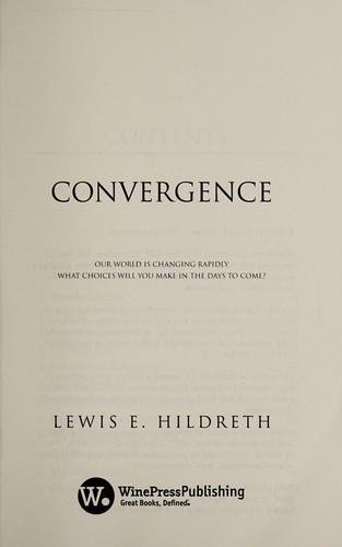 Convergence by Lewis E. Hildreth