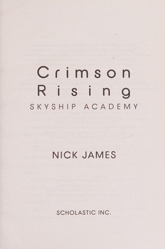 Crimson rising by Nick James