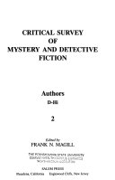 Critical Survey of Mystery and Detective Fiction: D-Hi by Frank Northen Magill