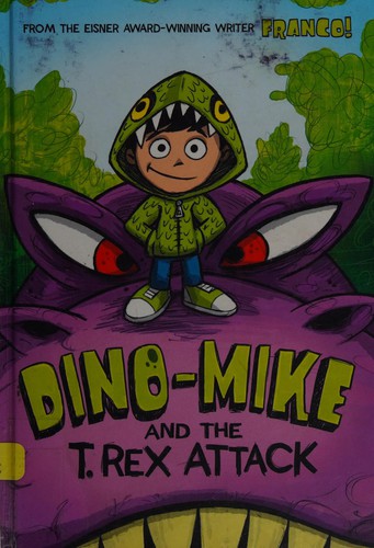 Dino-Mike and the T. Rex attack by Franco Aureliani
