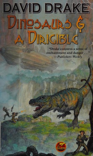 Dinosaurs & a dirigible by David Drake