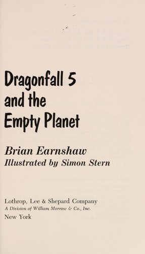 Dragonfall 5 and the empty planet by Brian Earnshaw