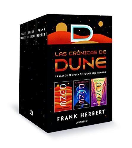 Dune, Dune Messiah, Children of Dune by Frank Herbert