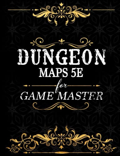 Dungeon Maps 5e for Game Master : DnD 50 Maps Grid for Tabletop Fantasy TTRPG Role-Playing RPG Games: DnD RPG Maps for Game Master by Red Fox, Ancient