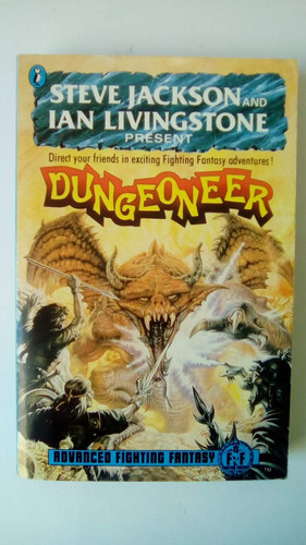 Dungeoneer Advanced Fighting Fantasy by Marc Gascoigne