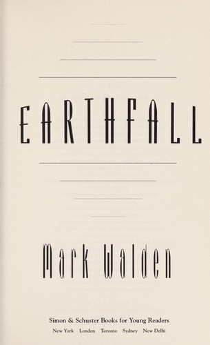 Earthfall (Earthfall #1) by Mark Walden