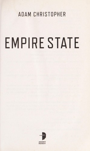 Empire state by Adam Christopher