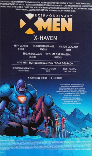 Extraordinary X-Men by Jeff Lemire