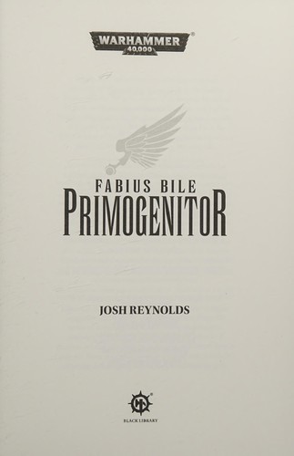 Fabius Bile Primogenitor by Joshua Reynolds