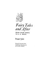Fairy Tales and After by Roger Sale