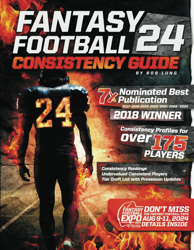 Fantasy Football Consistency Guide 24 by Bob Lung