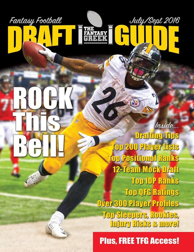 Fantasy Football Draft Guide July/September 2016 by James Saranteas