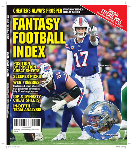 Fantasy Football Index 2025 by Ian Allan