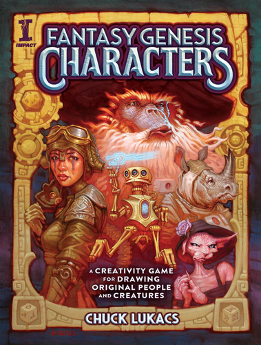 Fantasy Genesis Characters A creativity game for drawing original people and creatures by Chuck Lukacs